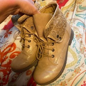 Light brown boots